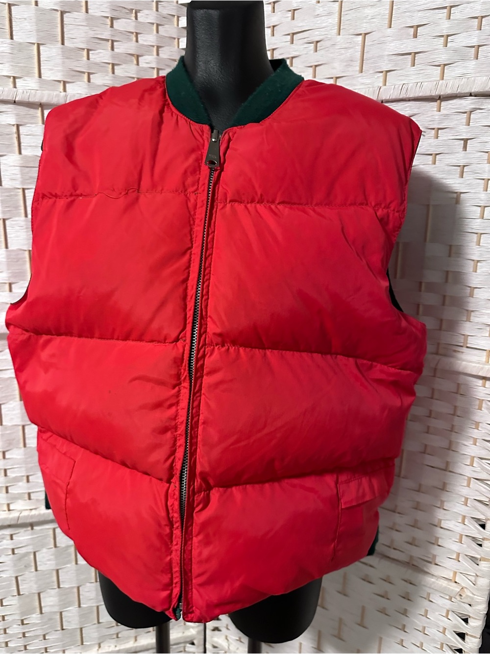 Reversible Puffer Vest -Canadiana